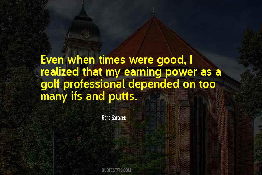 Gene Sarazen Quotes #838324