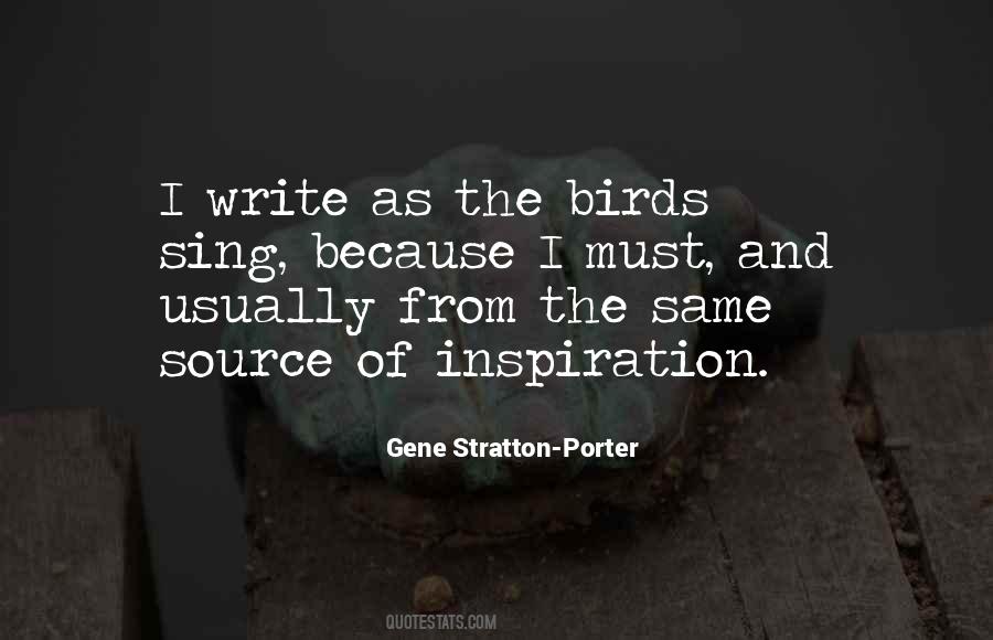 Gene Stratton-Porter Quotes #1224859