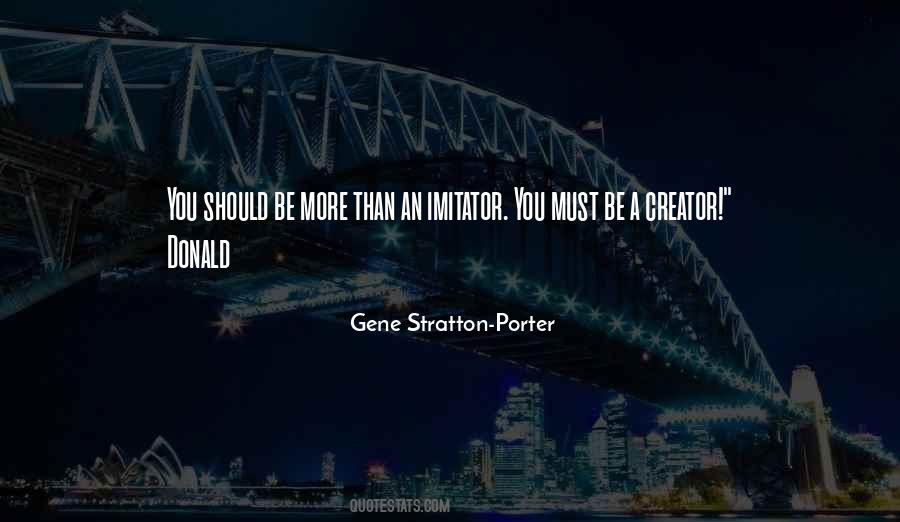 Gene Stratton-Porter Quotes #216673