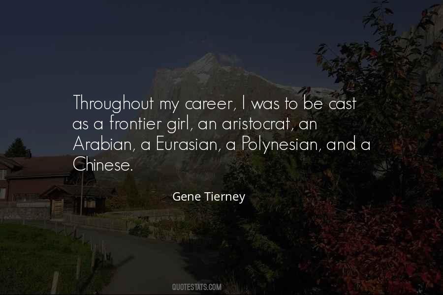 Gene Tierney Quotes #918151