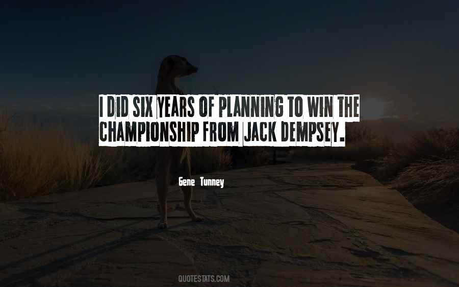 Gene Tunney Quotes #1545318