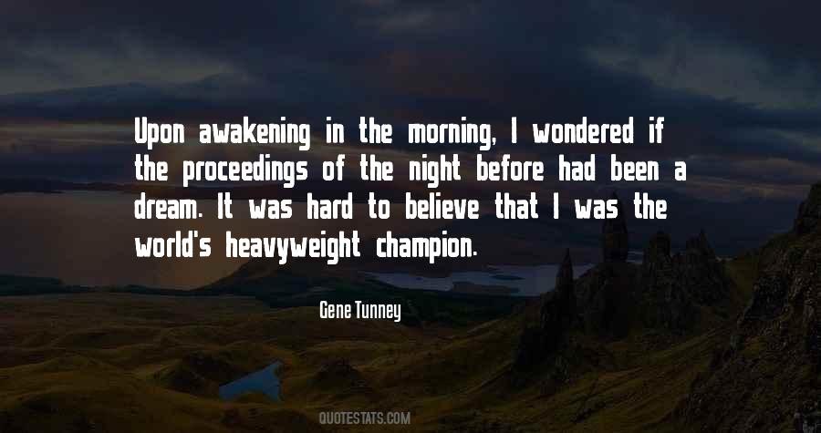 Gene Tunney Quotes #1741028