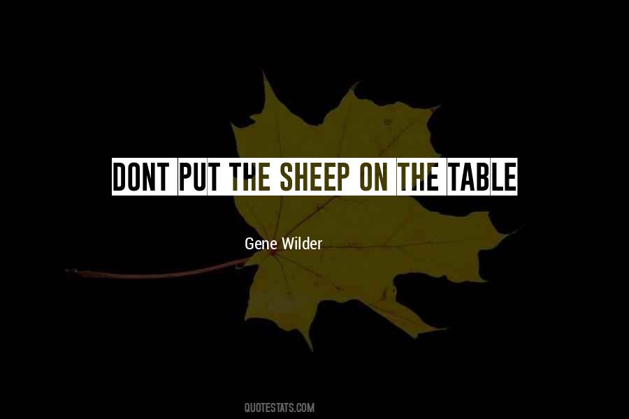 Gene Wilder Quotes #273805