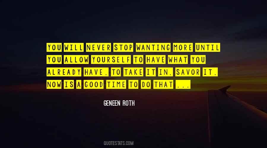 Geneen Roth Quotes #1110585