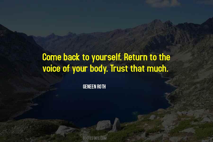 Geneen Roth Quotes #1541897