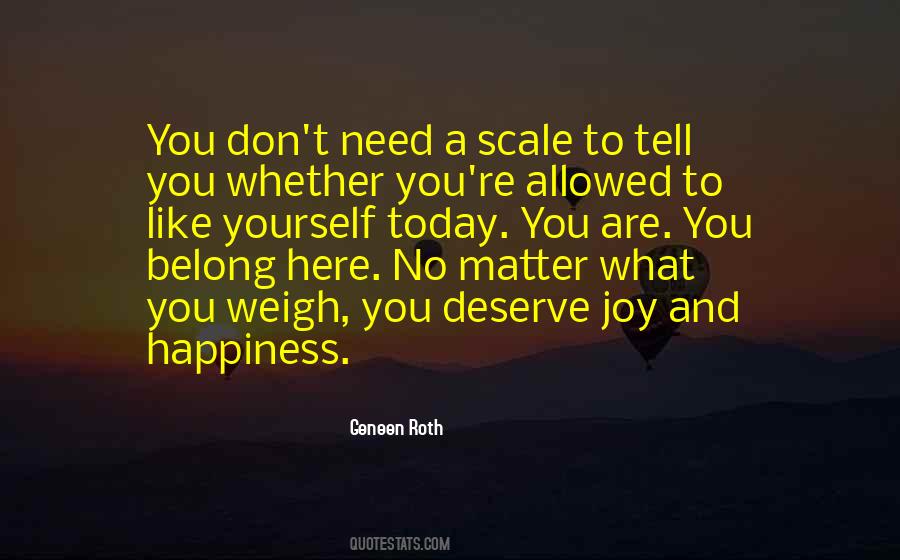 Geneen Roth Quotes #273145