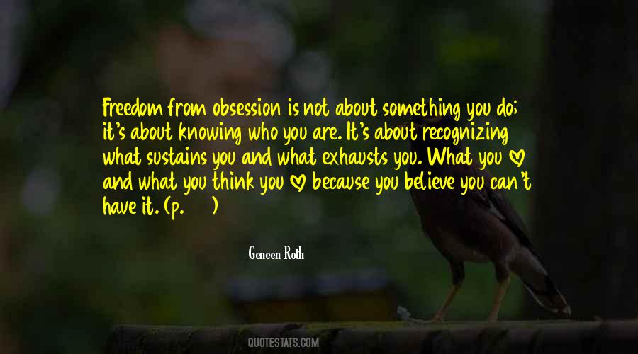 Geneen Roth Quotes #413981