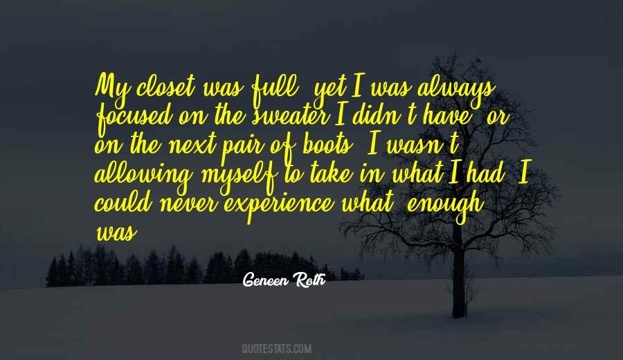 Geneen Roth Quotes #57729