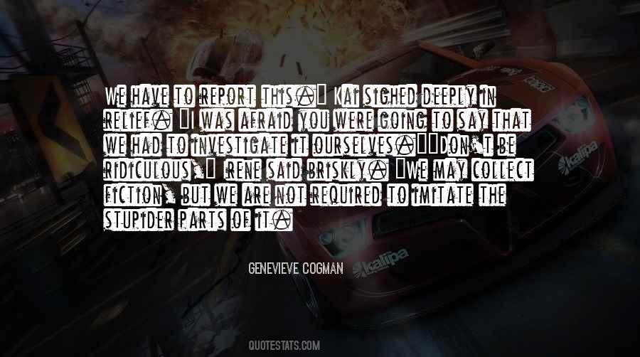 Genevieve Cogman Quotes #418753