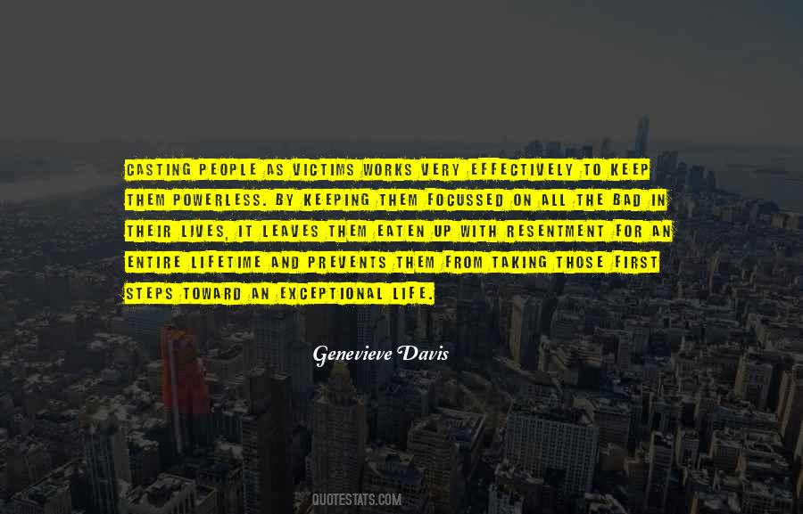 Genevieve Davis Quotes #1411635