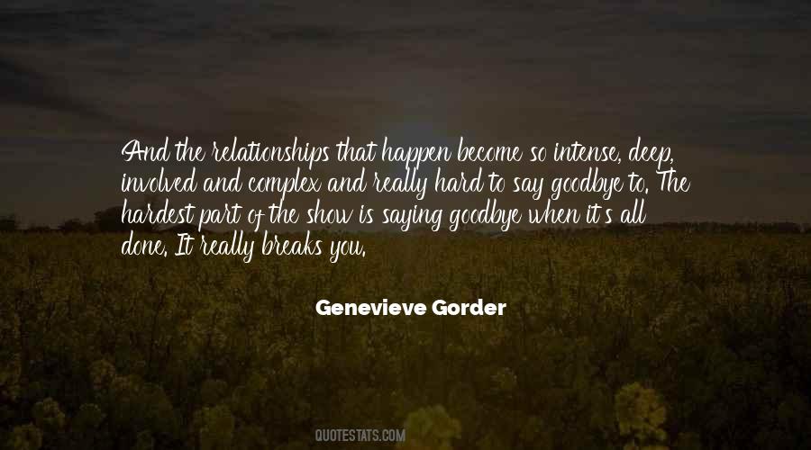 Genevieve Gorder Quotes #213363