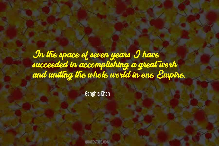 Genghis Khan Quotes #1023430