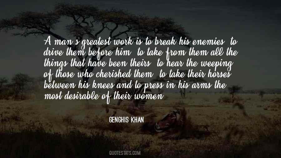 Genghis Khan Quotes #140923