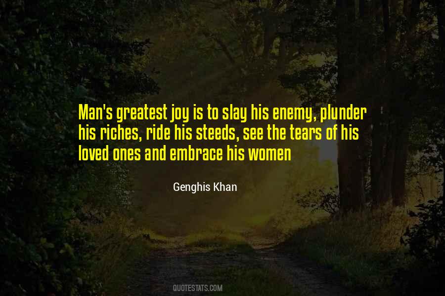 Genghis Khan Quotes #1587574