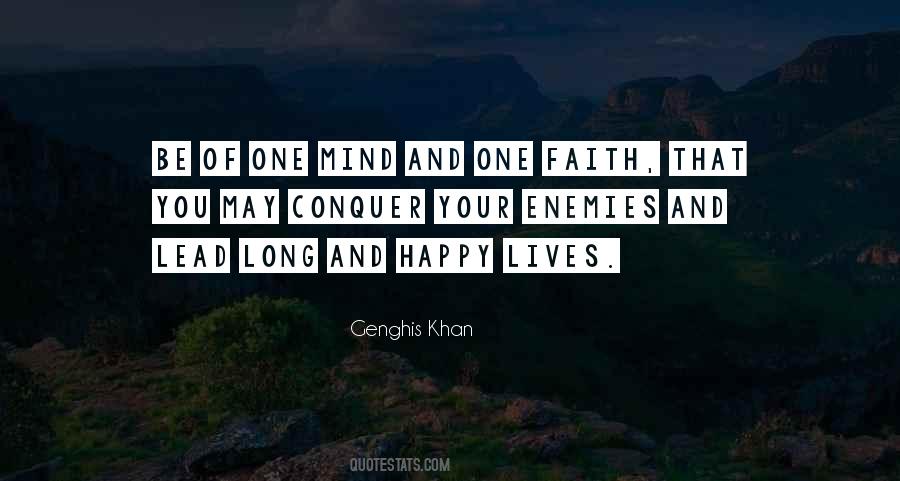 Genghis Khan Quotes #278765