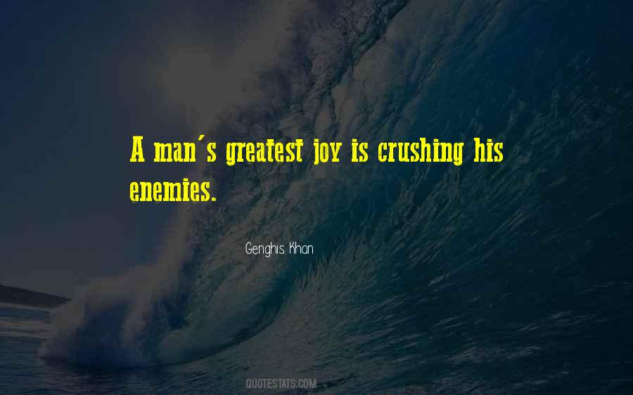 Genghis Khan Quotes #412