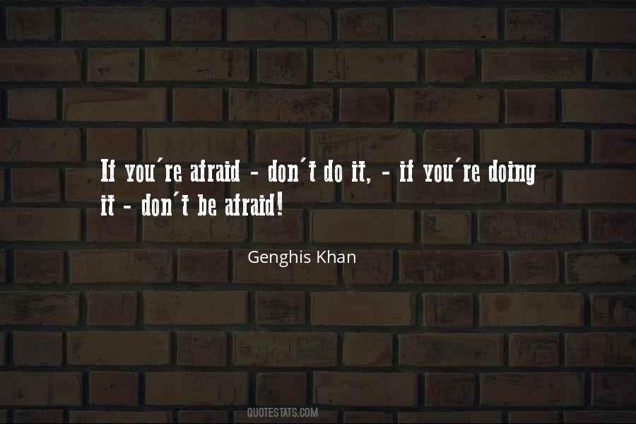 Genghis Khan Quotes #887505