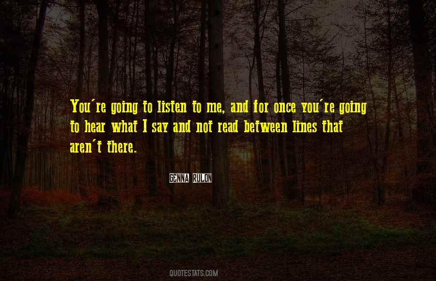 Genna Rulon Quotes #150459