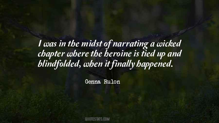 Genna Rulon Quotes #221866