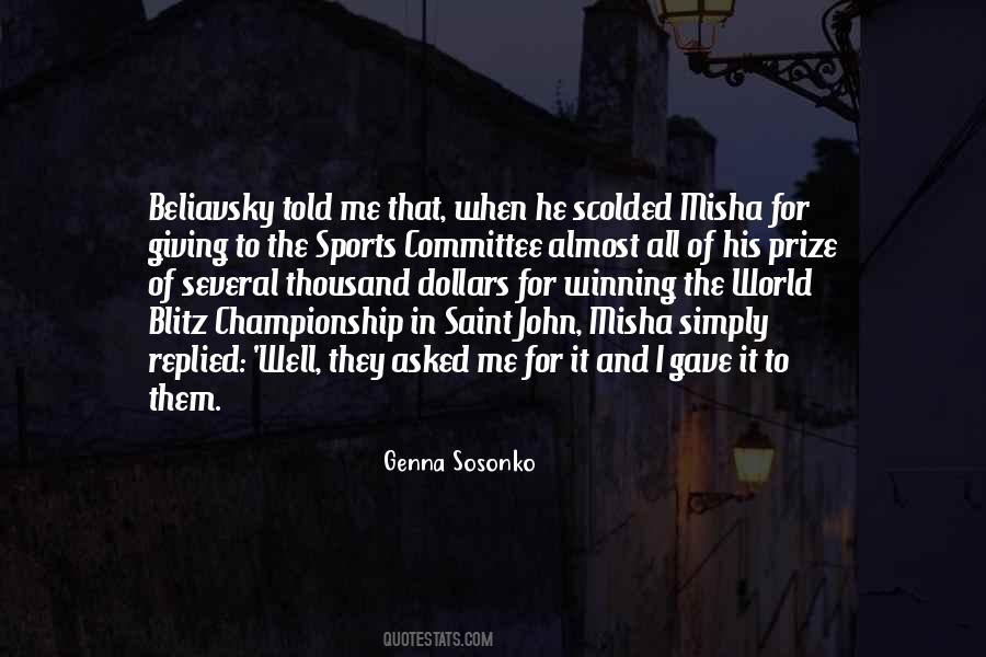 Genna Sosonko Quotes #346529