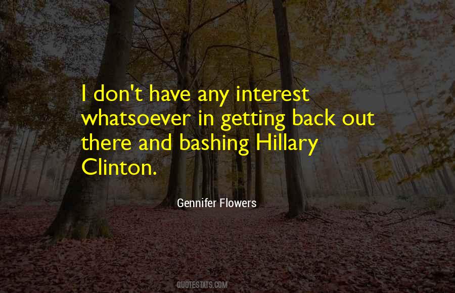 Gennifer Flowers Quotes #647440