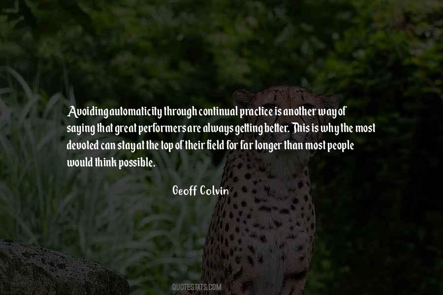 Geoff Colvin Quotes #1467467