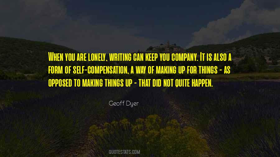 Geoff Dyer Quotes #235837
