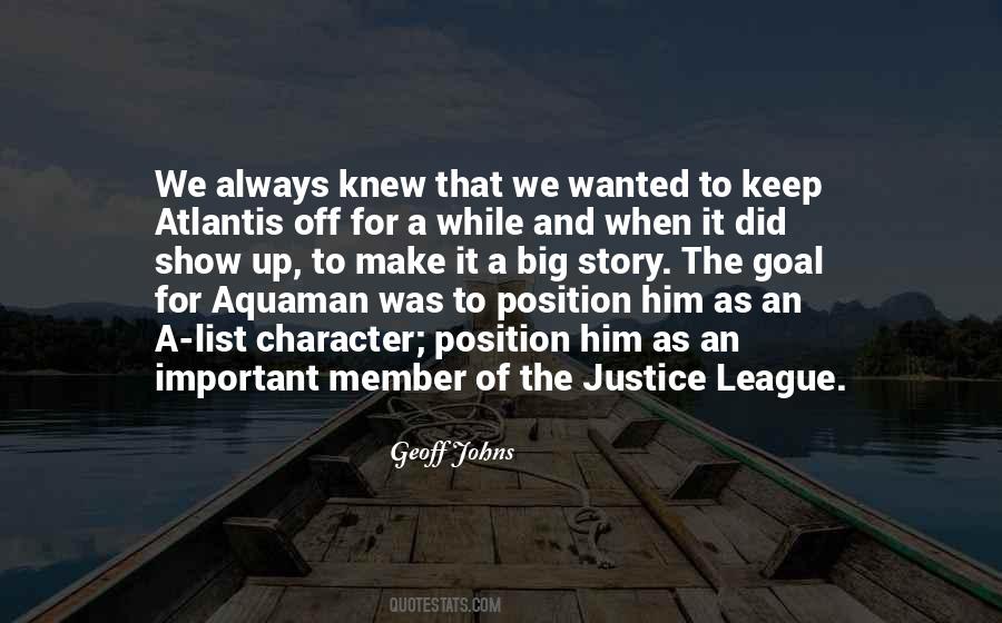 Geoff Johns Quotes #1224286