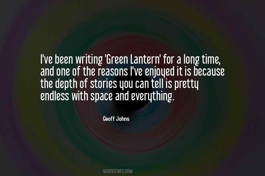 Geoff Johns Quotes #770684