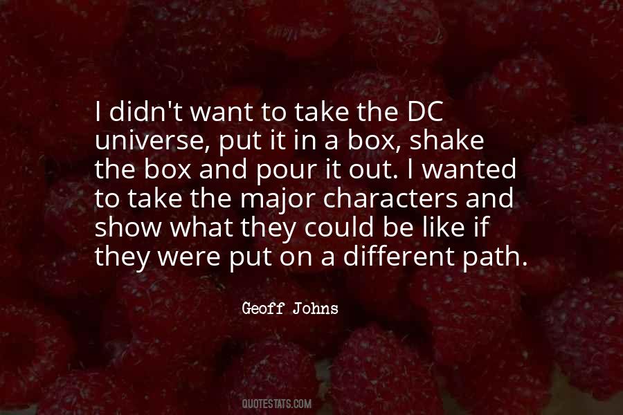 Geoff Johns Quotes #93580