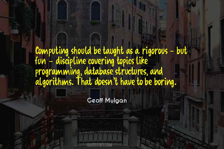 Geoff Mulgan Quotes #1017196