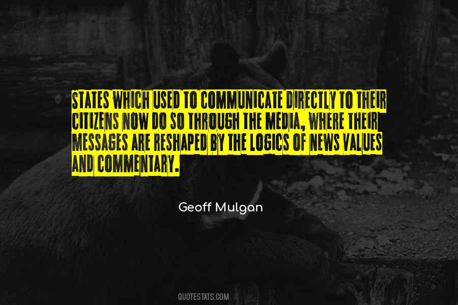 Geoff Mulgan Quotes #1555142