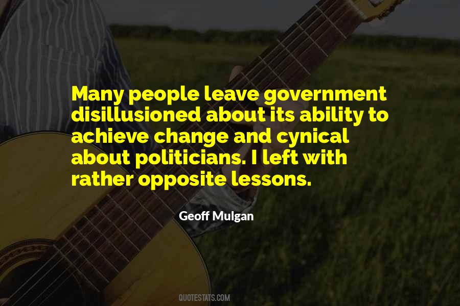 Geoff Mulgan Quotes #928924