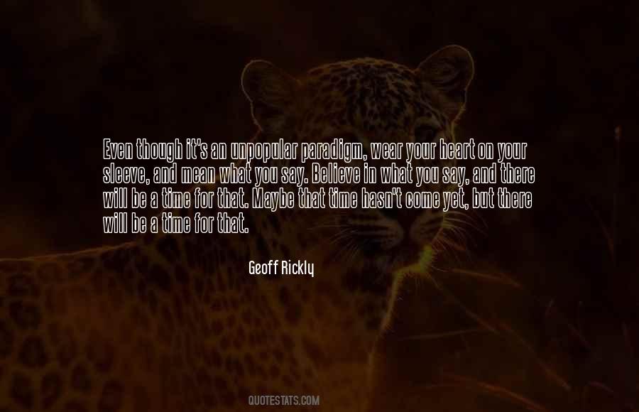 Geoff Rickly Quotes #1777810