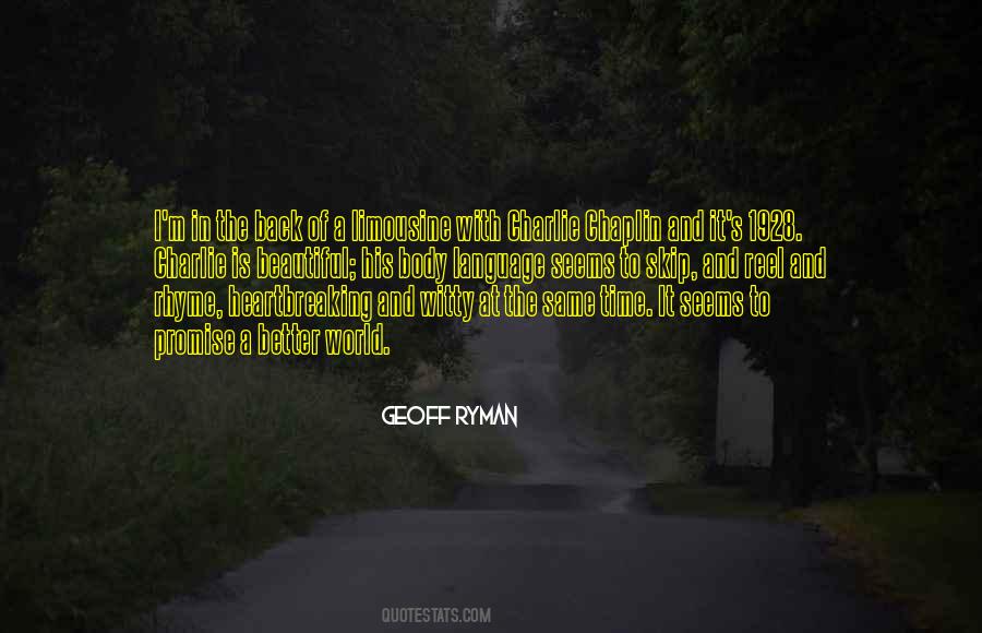 Geoff Ryman Quotes #756833