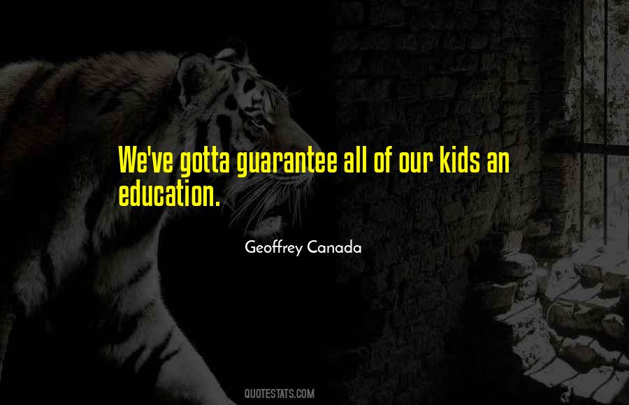 Geoffrey Canada Quotes #1105014