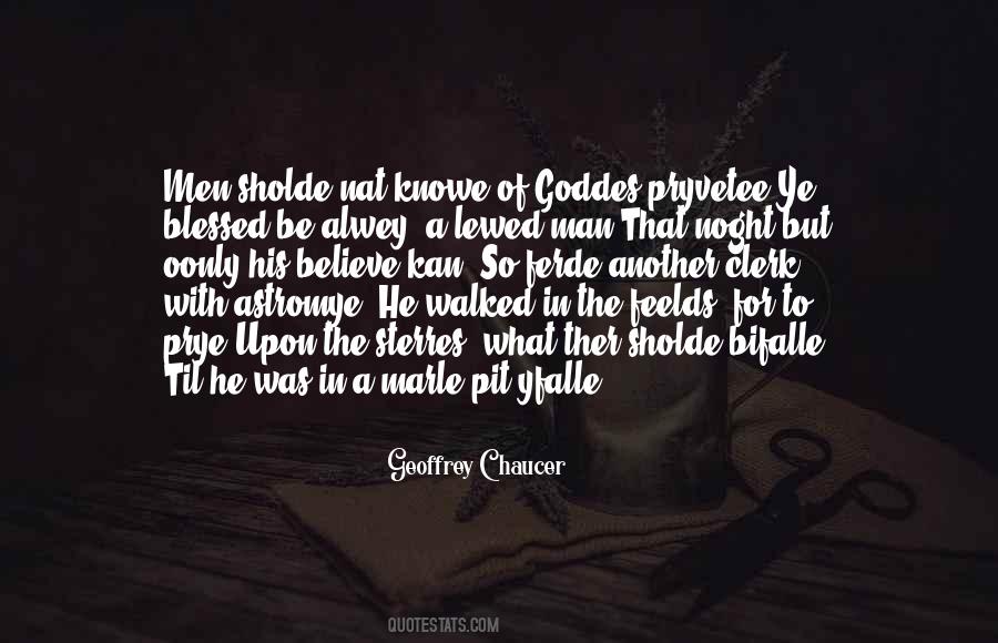 Geoffrey Chaucer Quotes #1108480