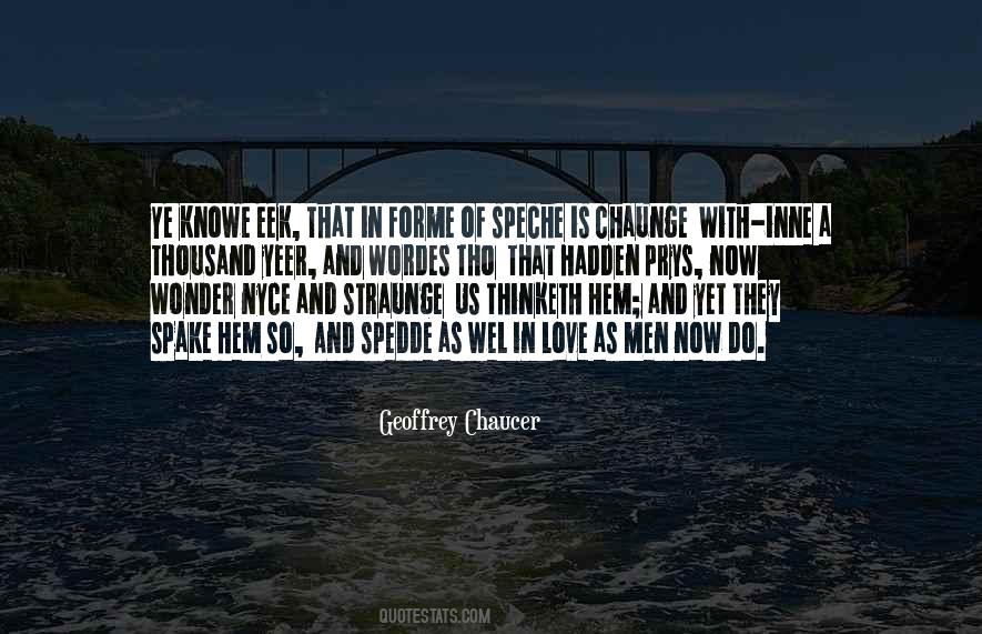 Geoffrey Chaucer Quotes #1456454
