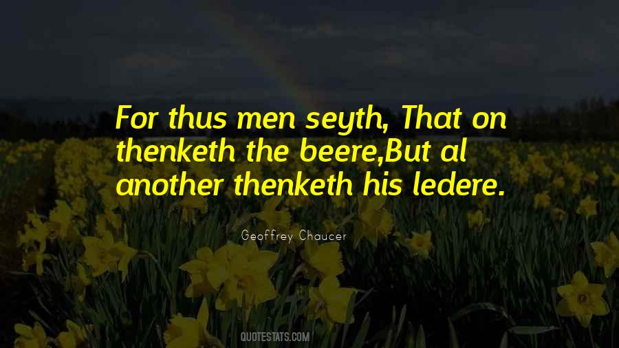 Geoffrey Chaucer Quotes #598195