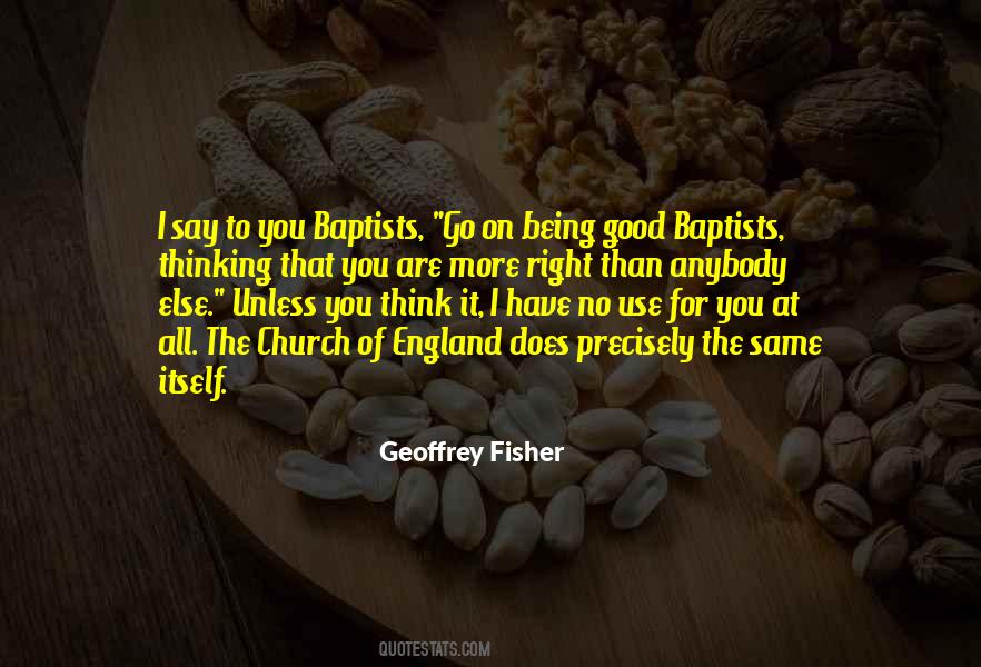 Geoffrey Fisher Quotes #848760