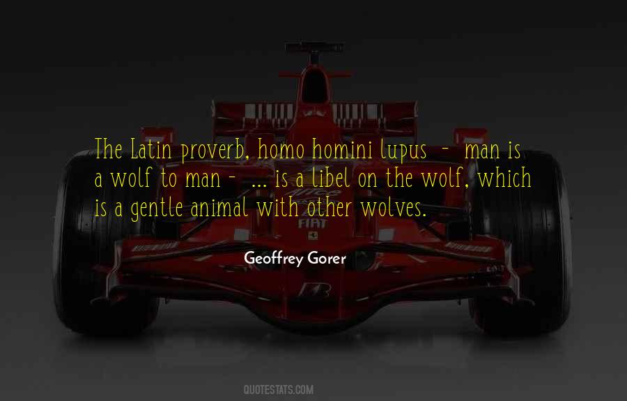 Geoffrey Gorer Quotes #665777