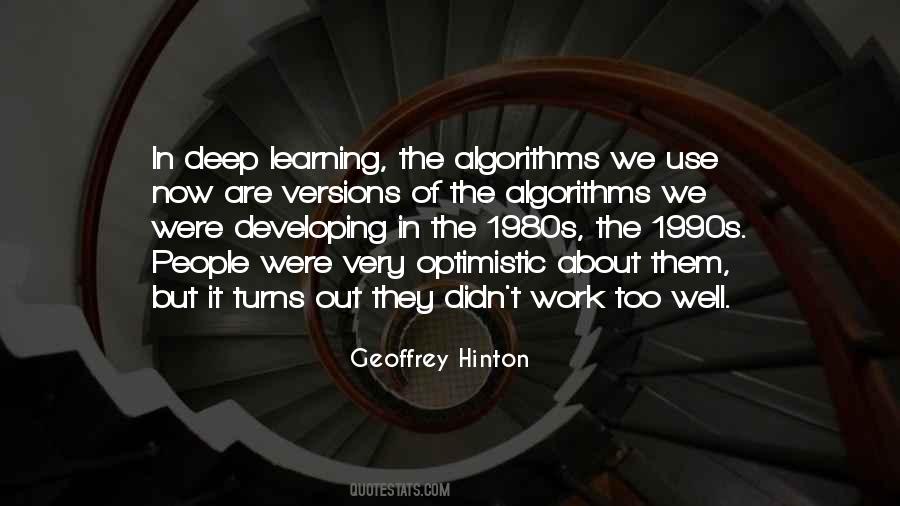 Geoffrey Hinton Quotes #603628