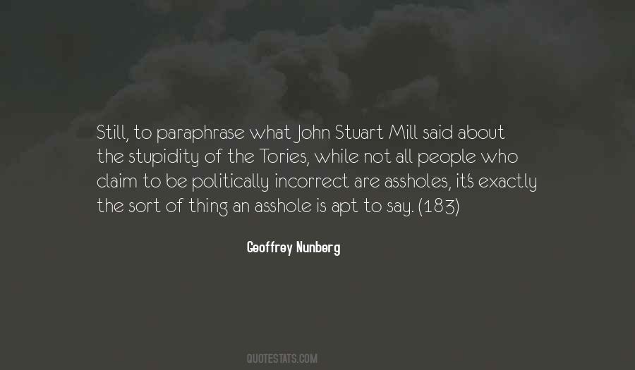 Geoffrey Nunberg Quotes #1168939
