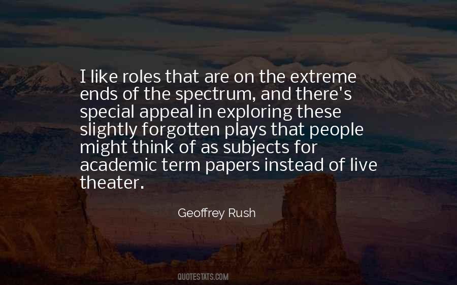 Geoffrey Rush Quotes #358293