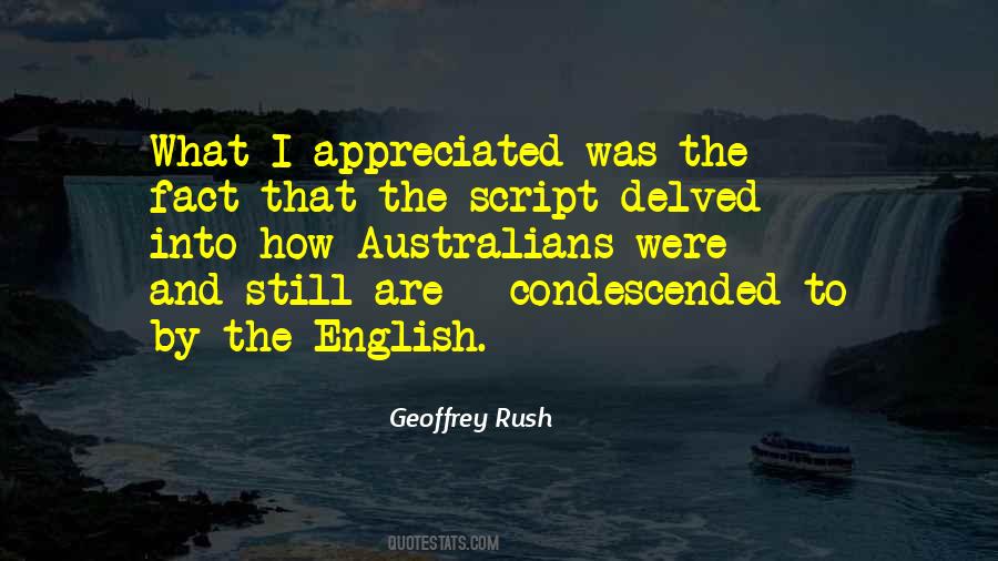 Geoffrey Rush Quotes #656864