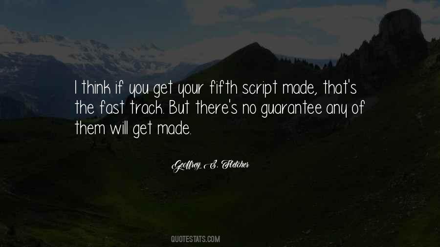 Geoffrey S. Fletcher Quotes #484630