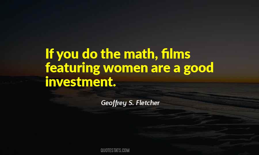 Geoffrey S. Fletcher Quotes #786511