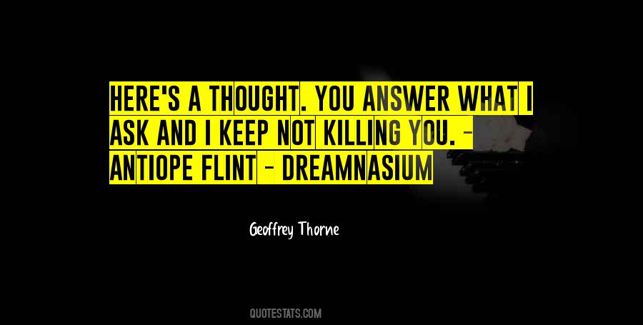 Geoffrey Thorne Quotes #661007