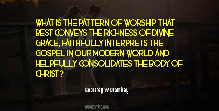 Geoffrey W Bromiley Quotes #1646714