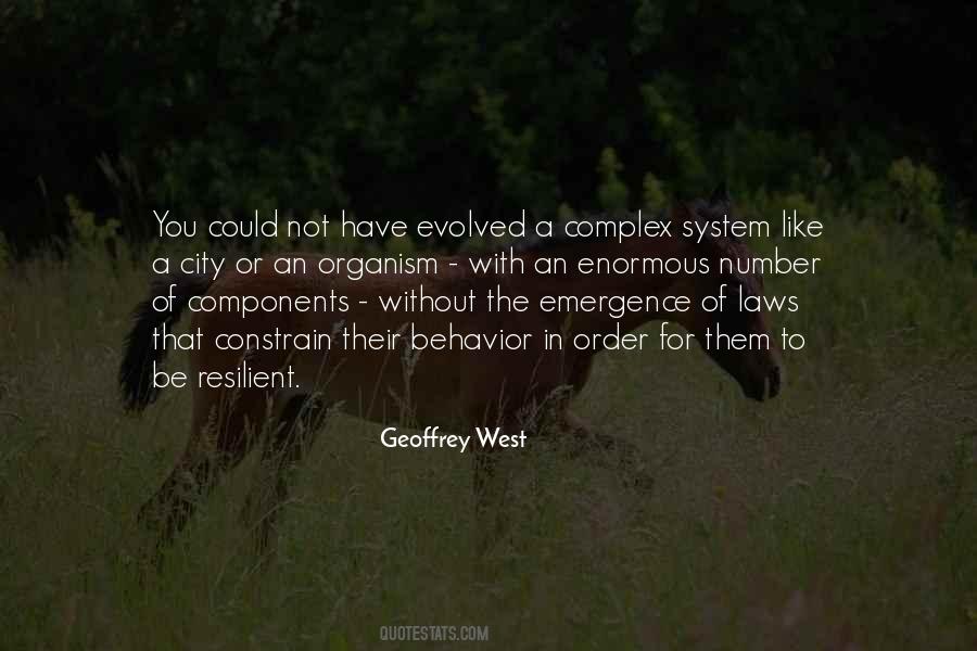 Geoffrey West Quotes #1091325